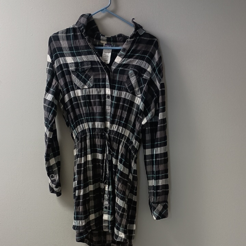 Patagonia Plaid Tunic 💚 Size M.
